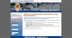 Desktop Screenshot of crash.raleighpd.org